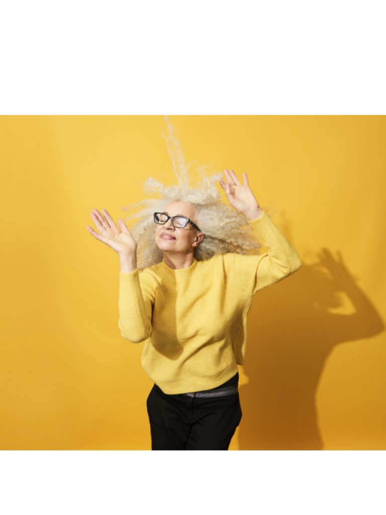 a woman dancing